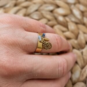 Bague breloque 