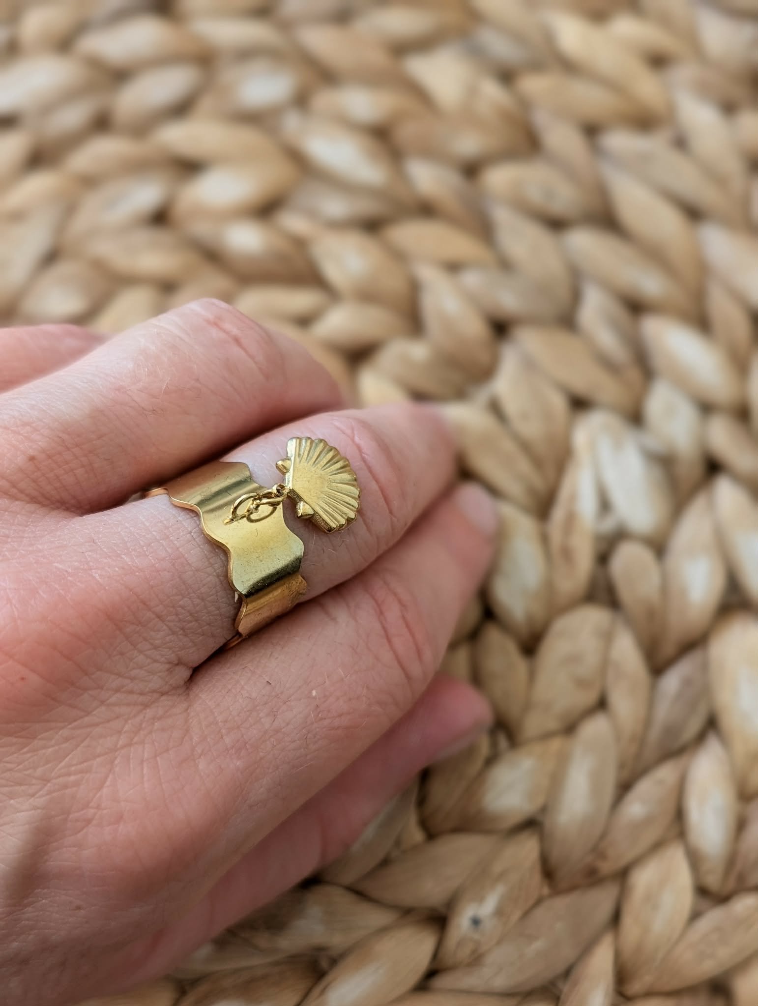 Bague breloque "Coquillage" – Image 5