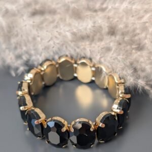 NOUVEAUTE bracelet strass noir