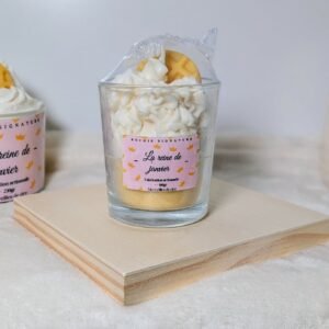 BOUGIE GOURMANDE SIGNATURE Petit format « LA REINE DE JANVIER »