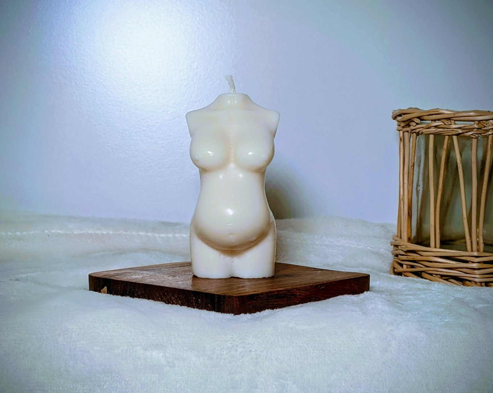 Bougie moulé "Coeur de maman" – Image 2