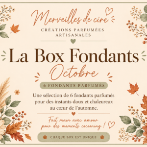 Box de fondant de Octobre