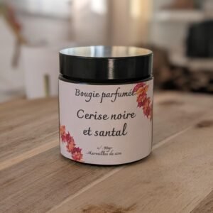 Bougie signature automne hiver 